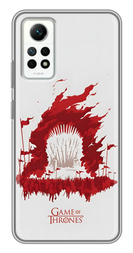 Чехол с принтом "Game Of Thrones" для Xiaomi Redmi Note 12 Pro (4g)
