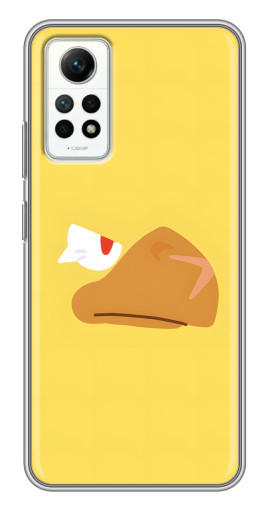 Чехол с печатью "Gold Crow" для Xiaomi Redmi Note 12 Pro (4g)
