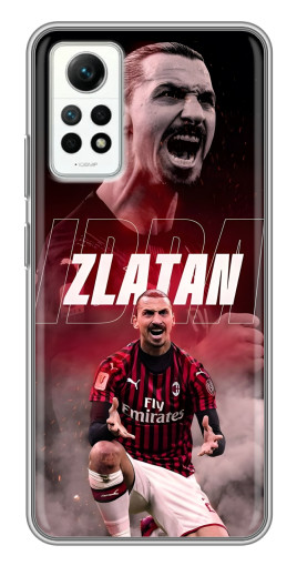 Чехол с печатью "Ибра Златан" для Xiaomi Redmi Note 12 Pro (4g)