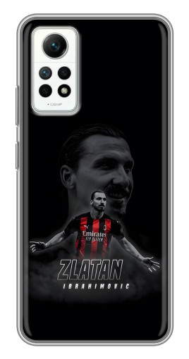 Чехол с принтом "Ибрагимович в Милане" для Xiaomi Redmi Note 12 Pro (4g)