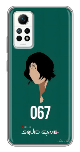 Чехол с печатью "Игрок 067" для Xiaomi Redmi Note 12 Pro (4g)