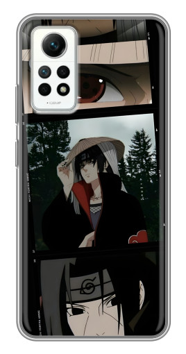 Чехол с печатью "Итачи на фото" для Xiaomi Redmi Note 12 Pro (4g)