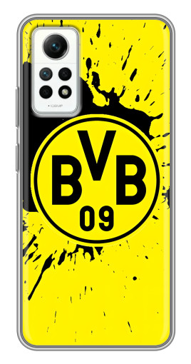 Силиконовый чехол с изображением "Красочный лого BVB" для Xiaomi Redmi Note 12 Pro (4g)