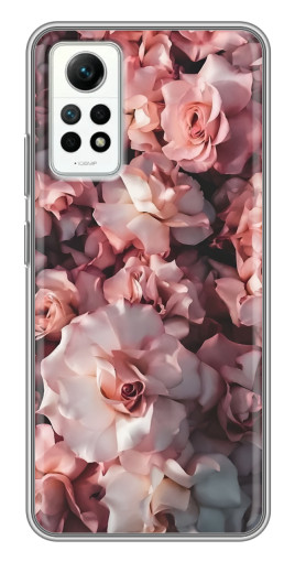 Чехол с печатью "Куст роз" для Xiaomi Redmi Note 12 Pro (4g)