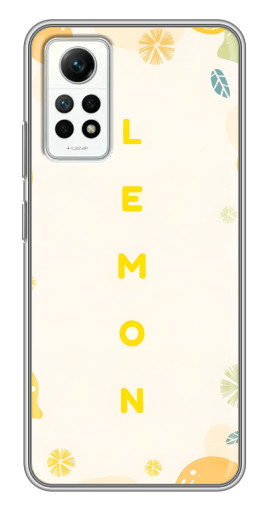 Чехол с печатью "Lemon" для Xiaomi Redmi Note 12 Pro (4g)