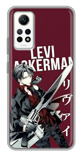 Чехол с принтом "levi Ackerman" для Xiaomi Redmi Note 12 Pro (4g)