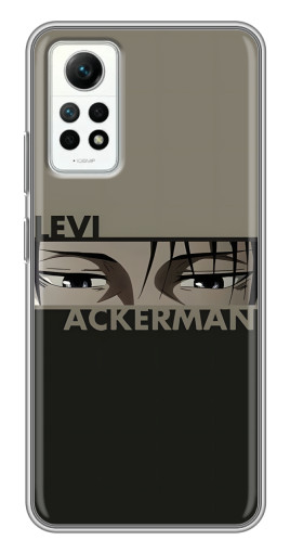 Чехол с печатью "Levi Anime" для Xiaomi Redmi Note 12 Pro (4g)