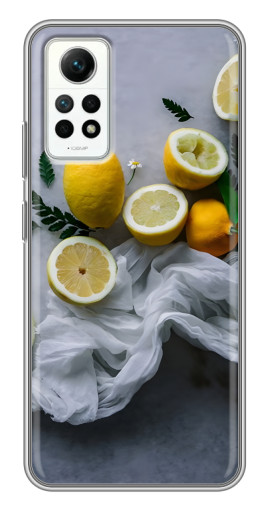 Чехол с картинкой "Лимонное настроение" для Xiaomi Redmi Note 12 Pro (4g)