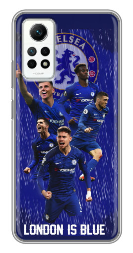 Чехол с печатью "London is Blue" для Xiaomi Redmi Note 12 Pro (4g)