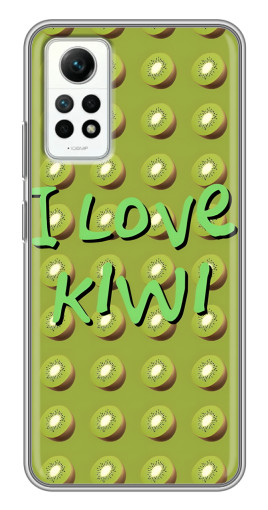 Чехол с картинкой "Love Kiwi" для Xiaomi Redmi Note 12 Pro (4g)