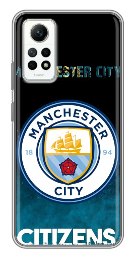 Силиконовый чехол с изображением "Man City Zens" для Xiaomi Redmi Note 12 Pro (4g)