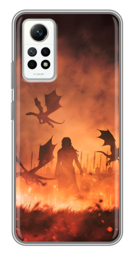 Чехол с картинкой "Мать драконов" для Xiaomi Redmi Note 12 Pro (4g)