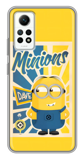 Чехол с печатью "Minions" для Xiaomi Redmi Note 12 Pro (4g)