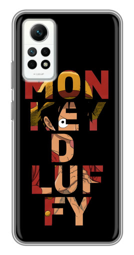 Чехол с картинкой "Monky d Luffy" для Xiaomi Redmi Note 12 Pro (4g)