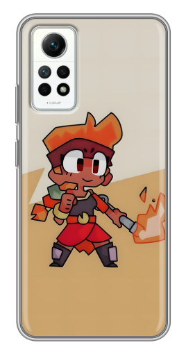 Чехол с картинкой "Нарисованная Amber" для Xiaomi Redmi Note 12 Pro (4g)