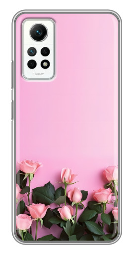 Чехол с печатью "Нежные розы" для Xiaomi Redmi Note 12 Pro (4g)
