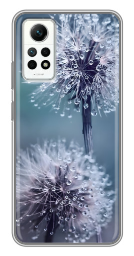 Чехол с картинкой "Одуванчик с капельками" для Xiaomi Redmi Note 12 Pro (4g)