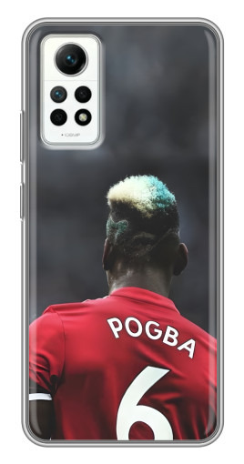 Силиконовый чехол с изображением "Pogba 6" для Xiaomi Redmi Note 12 Pro (4g)