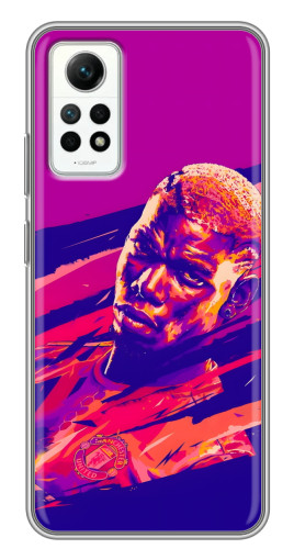 Силиконовый чехол с изображением "Погба МЮ" для Xiaomi Redmi Note 12 Pro (4g)