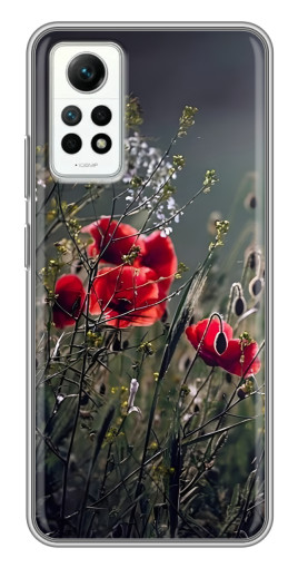 Чехол с принтом "Поле цветов" для Xiaomi Redmi Note 12 Pro (4g)