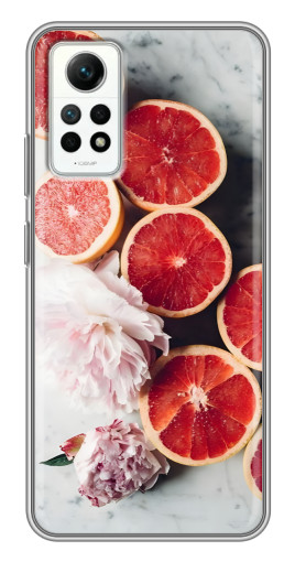 Чехол с принтом "Половинки грейпфрутов" для Xiaomi Redmi Note 12 Pro (4g)