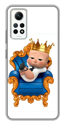 Чехол с картинкой "Ребенок Король" для Xiaomi Redmi Note 12 Pro (4g)