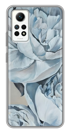 Чехол с принтом "Рисунок пионы" для Xiaomi Redmi Note 12 Pro (4g)