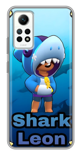 Чехол с принтом "Shark Leon" для Xiaomi Redmi Note 12 Pro (4g)