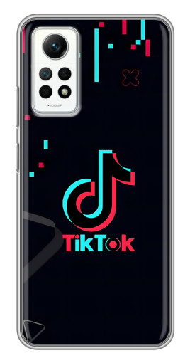 Силиконовый чехол с изображением "Стиль TikTok" для Xiaomi Redmi Note 12 Pro (4g)