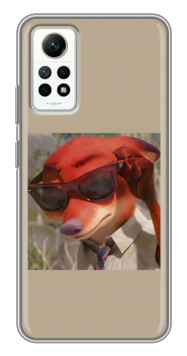 Чехол с принтом "Стильный Ник" для Xiaomi Redmi Note 12 Pro (4g)