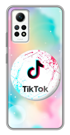 Чехол с картинкой "TikTok принт" для Xiaomi Redmi Note 12 Pro (4g)