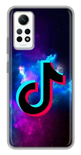 Чехол с принтом "ТикТок в космосе" для Xiaomi Redmi Note 12 Pro (4g)