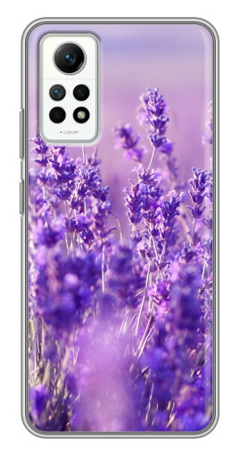 Чехол с печатью "Яркая лаванда" для Xiaomi Redmi Note 12 Pro (4g)