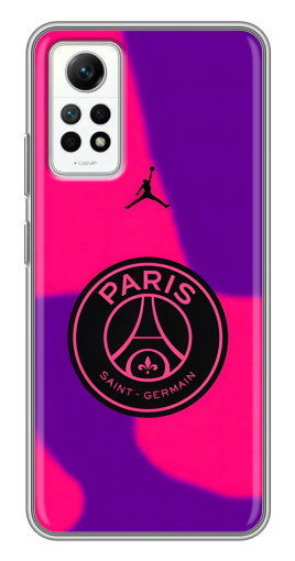 Чехол с печатью "Яркий лого PSG" для Xiaomi Redmi Note 12 Pro (4g)