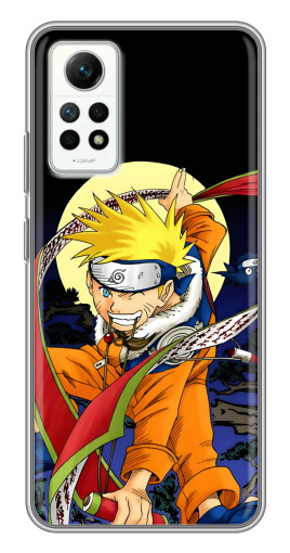 Чехол с печатью "Яркий Удзумаки" для Xiaomi Redmi Note 12 Pro (4g)