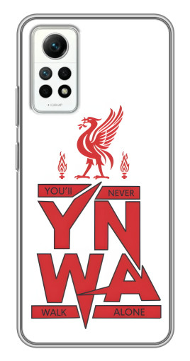 Чехол с печатью "YNWA" для Xiaomi Redmi Note 12 Pro (4g)