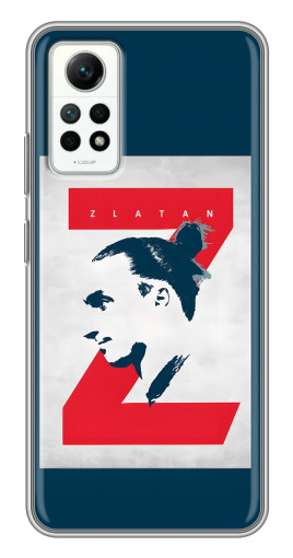 Чехол с печатью "Zlatan" для Xiaomi Redmi Note 12 Pro (4g)