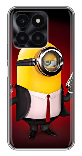 Чехол с принтом "Агент Миньон" для Huawei Honor X6a