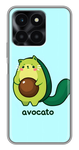 Чехол с принтом "Avocato" для Huawei Honor X6a