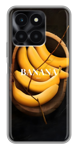 Силиконовый чехол с изображением "Banana" для Huawei Honor X6a