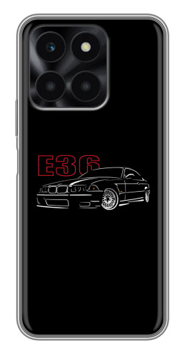Силиконовый чехол с изображением "BMW E36" для Huawei Honor X6a