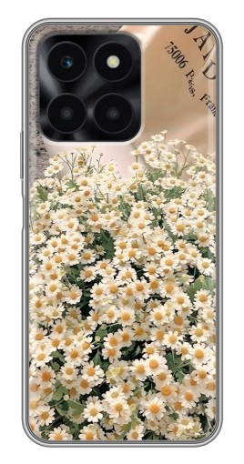 Чехол с печатью "Букет ромашек" для Huawei Honor X6a
