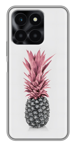 Чехол с принтом "Чёрно-белый ананас" для Huawei Honor X6a