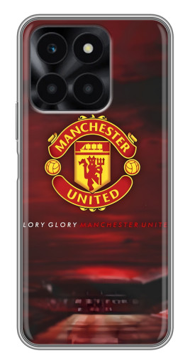 Чехол с принтом "Clory MU" для Huawei Honor X6a