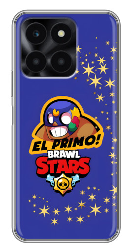 Чехол с картинкой "El Primo в маске" для Huawei Honor X6a