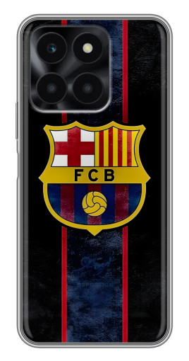 Чехол с печатью "FCB" для Huawei Honor X6a
