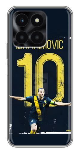 Чехол с картинкой "Ибрагимович 10" для Huawei Honor X6a