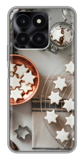 Чехол с принтом "Имбирные звездочки" для Huawei Honor X6a