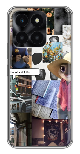 Чехол с принтом "Коллаж Джуди" для Huawei Honor X6a