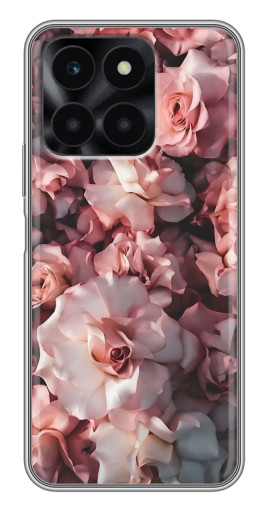 Силиконовый чехол с изображением "Куст роз" для Huawei Honor X6a